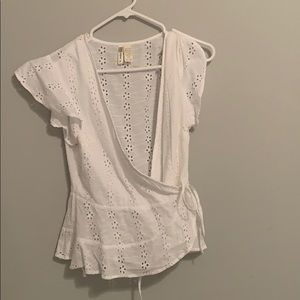 Cute wrap top